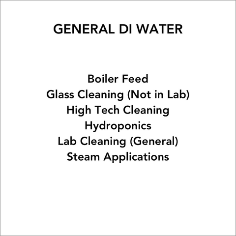 General DI Water